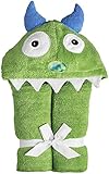 Yikes Twins Child hooded towel- Green Monster by Yikes Twins