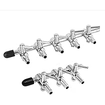 Amazon.co.jp: 分岐 コック 2個セット 3分岐 5分岐 エアー