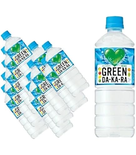 Amazon.co.jp: サントリー GREEN DA・KA・RA(グリーンダカラ) 600ml