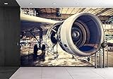 wall26 - 粘着壁紙 大きな壁画シリーズ 66"x96" WMR-WP-X-D128-66x24x4