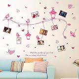 Family Tree Photo Frames Wall Stickers DIY Blank Album Removable Wall Decals Home Decor PVC Art Mura