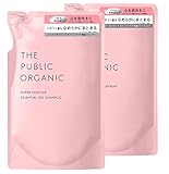 ザ パブリック オーガニック シャンプー & トリートメント 詰め替え セット 【スーパー ポジティブ】 400mL + 400mL アミノ酸 アロマ 精油 無添加 ヘアケア ノンシリコン 日本製