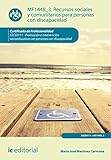 Recursos sociales y comunitarios para personas con discapacidad. SSCE0111