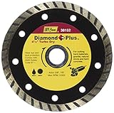 IVY Classic 38152 Diamond Plus 4-1/2-Inch Dry and Wet Cutting Turbo Continuous Rim Diamond Blade wit