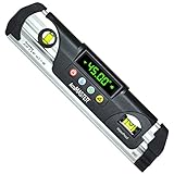 Calculated Industries 7200 AccuMASTER Digital Waterproof IP67 Torpedo Level and Protractor, Magnetic