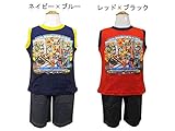 ノーブランド品 仮面ライダー ランクル&ハーフパンツ 100 レッド×ブラック