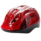 ヘルメット 子供用 軽量 FC-COO2 3-7歳　helmet　8ホール　シンプル スポーツ　スケートボード　キックボード ローラー スケート　ウォーター スポーツ レッドスパイダー