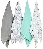 Weegoamigo Baby Muslin Swaddle Blanket 4 Pack - Six Degrees, Multi by Weegoamigo [並行輸入品]