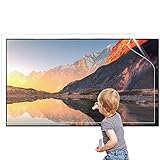 KDJJH 32から75 インチ テレビ画面プロテクター、液晶テレビ保護パネル アンチブルーライ まぶしさなし フィルター ト 目の保護 LCD、LED、OLED、QLED 4K HDTV向け,65inch/1429x804mm