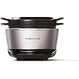 バーミキュラ ライスポットミニ 3合炊き 炊飯器 シルバー 専用レシピ付き RP19A-SV