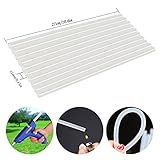 Super PDR ボンドガン グルーガン用グルースティック 接着　補修ツール　飾りdiy用品（10本） (透明)