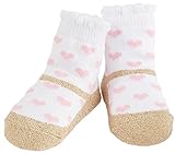 DinDon マッドパイ ゴールドピンクドットハート 0-12ヶ月  #91542236