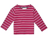 JoJo Maman Bebeジョジョママンベベ(イギリス)/Breton Top ブレトンボーダー長袖Tシャツ/6-12m (78cm)/チェリーレッド/B8057CCS612