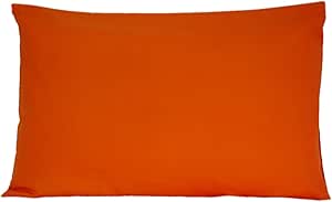 枕カバー 50cm 66cm用 Us Standard Size inch X 26inch 対応 合わせ式 ピローケース カラー オレンジ Basco 枕カバー ピローケース 通販 Amazon