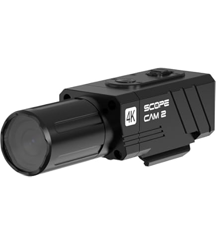 HITCAM 4K ビデオカメラ サバゲー装備　スコープカメラ Amazon | HITCAM 4K カメラ、デジタル スコープ、80倍ズーム