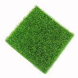 ガーデンオーナメント・置物　芝生マット　ミニチュア　風景装飾品　庭の装飾　(15x15cm)