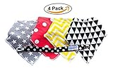 Absorbent Drool Baby Bandana Bibs by OnTheGoBaby, Perfect Shower Gifts Set with Snaps, Soft and Styl