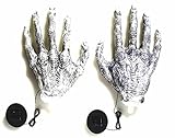 Forum Novelties Solar Light-Up Giant Ghoul Hands [並行輸入品]
