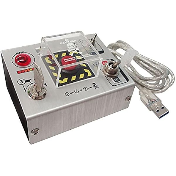 Amazon Co Jp 音入り自爆ボタン Dx Usb3 0ハブ パソコン 周辺機器