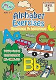 アルファベット練習帳 大文字 小文字 (Level 3) 【幼児 子ども 英語 教材】 Alphabet Exercises Uppercase and Lowercase (Level3)
