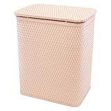RedmonUSA Redmon for Kids Chelsea Pattern Wicker Nursery Hamper, Tea Rose by RedmonUSA