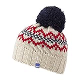 ヘリーハンセン HCJ91355 IV　K Nordic PONPON Beanie（Kid's）　ノルディックポンポンビーニー（キッズ） アイボリー F