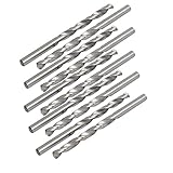 uxcell ツイストドリルビット 穴あけ工具 スプリットポイントドリルビット パワードリルパート10個入り
