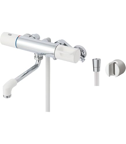 Amazon | KVK サーモスタット式シャワー混合水栓 寒冷地用 KF800W 