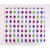 Botanical Purple Pearl Crib sheet by Bacati [並行輸入品]