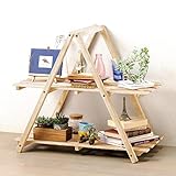 コーナン オリジナル コーナンラック3 すのこ三角ラック SSR01-5309 ※すのこ別売