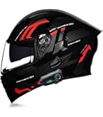 Amazon.co.jp: ILM バイク用 システムヘルメット フルフェイス SG/PSC