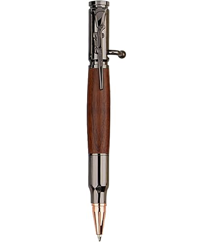 Amazon | 手作り 木製ボールペン、銃形木軸ペン、ボルトアクションペン