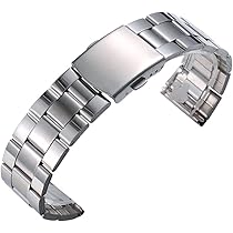 Amazon.co.jp: 時計バンド ステンレス ベルト 18mm 20mm 22mm