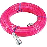 鯛勝 エアーホース 蛍光ピンク 6.5φ PRC10m