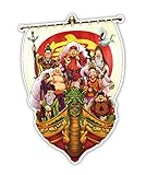Sticker Shop Haru イラストステッカー 七福神 【宝船】 19cm