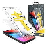 BALES(バルス) 【2枚】iPhone SE 第2世代(2020) ガラスフィルム iPhone SE2 液晶 保護 フィルム 9H 日本旭硝子 強化ガラス アイフォンSE2用 第二世代 貼付けキット ケース 付き
