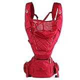 Zicac　ウエストキャリー　ヒップシート　ベビー　夏＆冬使用可能　ヒップシートキャリア　抱っこ紐　ベビースリング　麻布　3色選択可能　新生児3ヶ月から36ヶ月まで使える　最大115cm調整可能ウェス