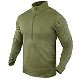 CONDOR BASE II ZIP PULLOVER L OLIVE DRAB 603-001-L