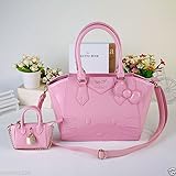 ハローキティ サマンサベガ バッグ ピンク Hello Kitty Samantha Pink 2 way Handbag Enamel [並行輸入品]