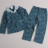 【あるこんたるこん】ベビー キッズ ジュニア パジャマ プラットベア 男の子 ルームウェア 長袖 (100)