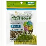 GREEN Labo 猫草スナック マグロとしらす味 40g 猫 おやつ 毛玉ケア 猫草 6袋入り