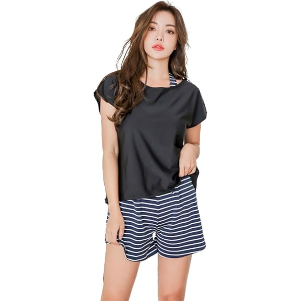 Amazon.co.jp: [KOUKOUCOCO] インナーブラつきTシャツ インナ