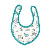 ampersand(アンパサンド) ヨット柄スタイ　エメラルドグリーン　90cm