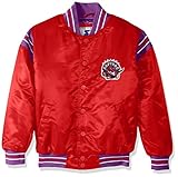 NBA Youth Boys The Enforcerレトロサテンジャケット L レッド