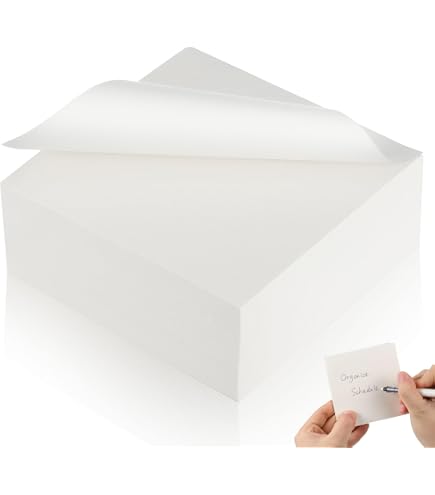 Amazon.co.jp: エヒメ紙工 SHIKI ブロックメモ 白無地 メモ-1000BL