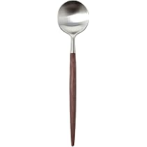 しもちゃん　リピーター様価格　GOAブラウン＆シルバー　ティースプーン×６ GOA Brown Silver [ ゴア ブラウン シルバー ] | クチポール