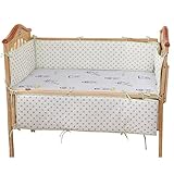 Yuena Care ベッドバンパー ベビー ベッドガード 赤ちゃん ミニ ベッド ガード コットン クッション 出産お祝い かわいい