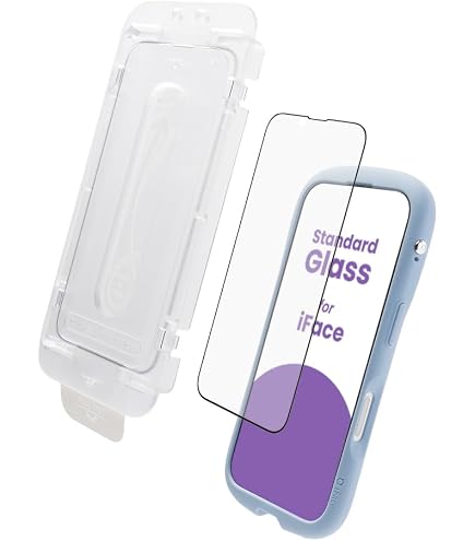 Amazon.co.jp: iFace iPhone 13 mini ガラスフィルム ガイド枠付き