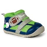 モモ ベビー ファースト ウォーカー/幼児用タッチダウン デザイン レザー スニーカー シューズ チェストナッツ 米国幼児用サイズ5.5 M (インポート)