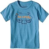 【正規取扱店製品】patagonia パタゴニア ベビーグラフィックコットン／ポリＴシャツ 62173 リーダーブルー 2T